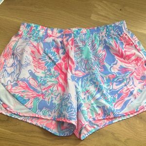 Lilly Pulitzer 4” Ocean Trail Short Blue Peri Viva La Lilly